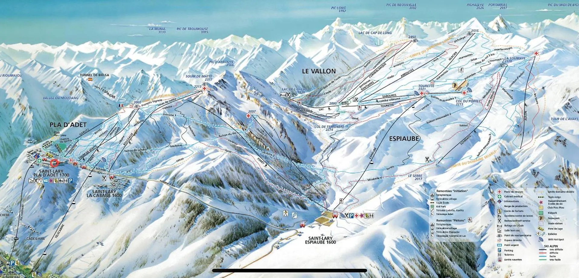公寓 Saint Lary Au Pied Des Pistes公寓